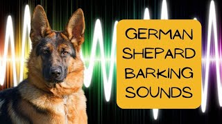 German Shepard Barking Sound Effects