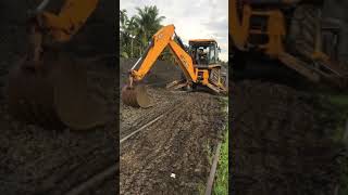 JCB 4DX activities at railway ||