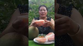 ăn bưởi ruột hồng #food #vietfoodsd #mukbang #fruit