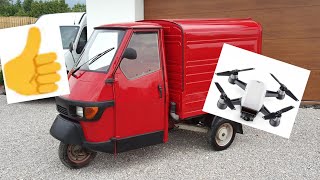 Ape piaggio 50 (drone footage)