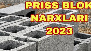 PRESS BLOK NARXLARI 2023