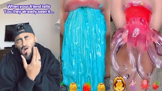 Text To Speech 🌈 ASMR Satisfying Eating 🌈 POVs @MARRK ADAMS || Tiktok Compilations 2023 #45