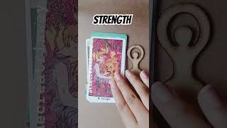 Key VIII Strength. #tarot #deckflipthrough #tarotdecks #strength