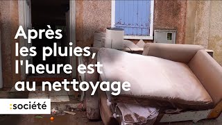 Intempéries : l'heure au nettoyage dans les Alpes-Maritimes et le Var