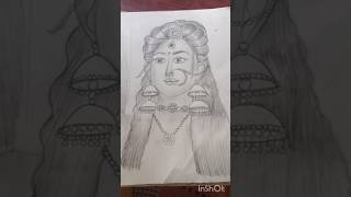 maa durga sketch || #shorts #ytshorts #maadurga #navaratri