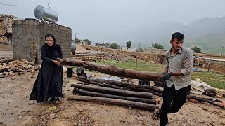 Battling the Flood: Faiza and Mehreshad's Struggle to Protect Their Home"**