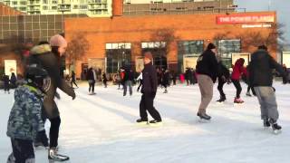 Intercâmbio em Toronto - Patinar no gelo 2