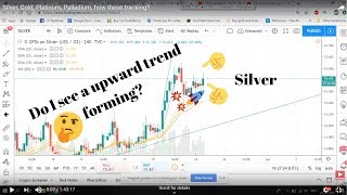 Silver, Gold, Platinum, Palladium, how are these tracking?