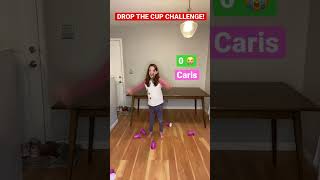 DROP THE CUP CHALLENGE!! #shorts