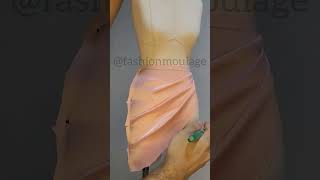 Moulage   #draping #moulage #moulagefacil