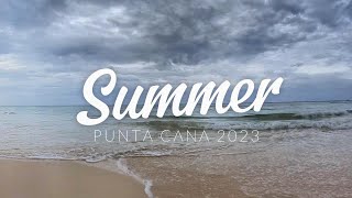 The sounds of the waves in Punta Cana Dominican Republic 2024