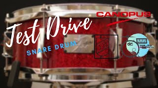 Canopus Yaiba ii Snare drum Maple 14x5.5 (test drive)