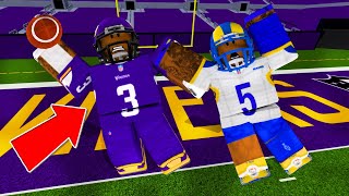 JORDAN ADDISON TAKES OVER ROBLOX FOOTBALL FUSION!