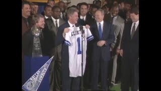 1993 Super Bowl Champion Dallas Cowboys@ The White House