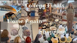 Home Again - a little vlog of the past couple days in December - finals / packing / home / shopping