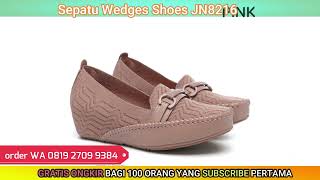 sepatu wanita kekinian 2022,sepatu wanita terbaru,Sepatu Wedges Shoes,