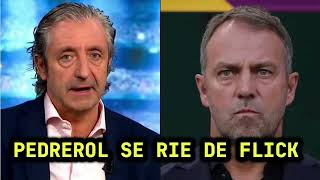 🤣PEDREROL SE RIE DEL BARÇA DE FLIK  EN EL CHIRINGUITO Y QUEDA HUMILLADO🤣