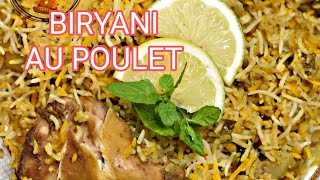 Biryani au poulet / chicken biryani