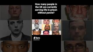 How many CRIMINALS are serving LIFE IN PRISON WITHOUT PAROLE in the UK? #crime