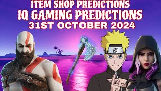 October 31st 2024 Fortnite Item Shop CONFIRMED/Fortnite Early Item Shop Prediction October 31st