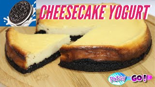 Baked Yogurt Cheesecake | FÁCIL