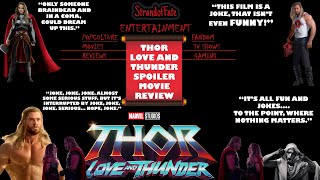 THOR LOVE AND THUNDER Spoiler Review - This movie is a joke that isn't even funny