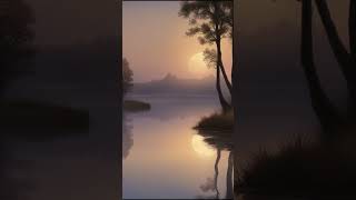 Relaxing Music with Lake Views and Soft Melodies : Tranquil Reflections