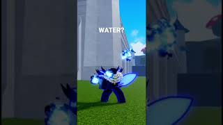 WaTEr CAn SOlVe aLL OuR PrOBLeMs | Blox Fruits #bloxfruits #roblox #shorts #memes #water