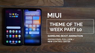 Miui 12 best theme of the week part 10 / Samsung boot animation / Pixel look / one ui look / hindi