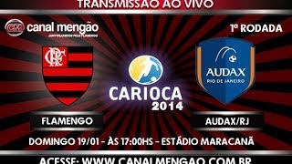 Flamengo 1x0 Audax Narração Rubro Negra