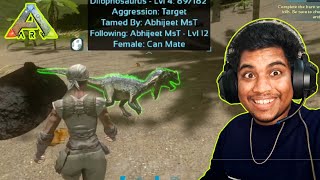 Ark Survival Mobile Tame Dilophosaurus Dinosaur @GAMINGLEGEND10K