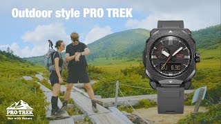 Outdoor style PRO TREK Promotional movie(English) ：CASIO PRO TREK PRW-6900BF