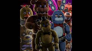 The Evolution of The FNaF Animatronics (#fnafmovie #shorts)