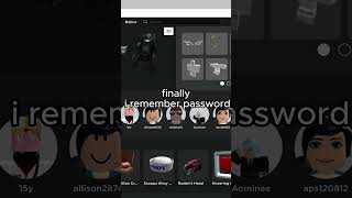 Login old roblox account | credit หนูเป็นเด็กน่ารักมั้ย by hiso_ping 🤑