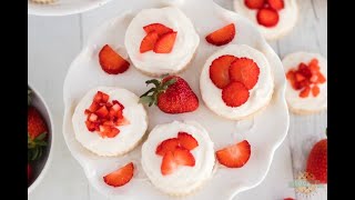 Strawberry Shortcake Cookies