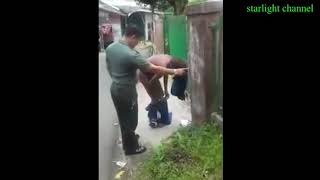 Ketika TNI Bertemu Orang Gila Telanj4ng, Dia Lakukan Hal ini...