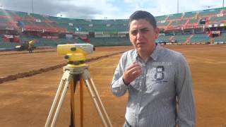 Entrevista Ing  Gaspar Galván, nivelamiento del terreno del parque Kukulcán del 100216