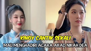 Kinoy cantik sekali‼️mau menghadiri acara pernikahan Dea. @Vkhiburan