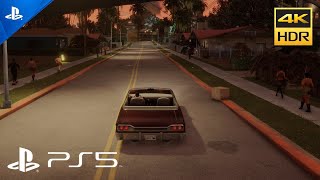 GTA San Andreas - THE DEFINITIVE EDITION (PS5) - 4K 60FPS HDR FIDELITY MODE Gameplay