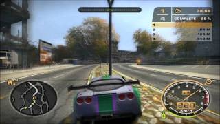 Need for Speed Most Wanted Car Test - Chevreolet Corvette Z06 LM