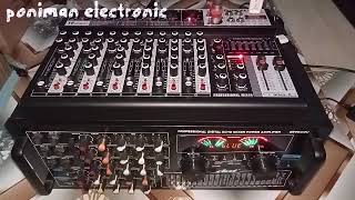 tes mixer yamaha dan amplifier DAT P208AQU harga 1,9 jt , mari kita coba suaranya