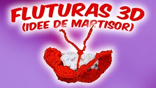 FLUTURAS 3D (idee de martisor)