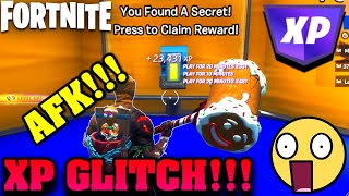 ⛏Fortnite XP Glitch!!! ✨ AFK!!! - Infinite XP!!! (Chapter 3)