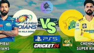 CSK Vs MI | IPL | Cricket 24 | CSK's Target 188