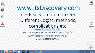 if else statement in c++ programming- learn porgramming, video #10