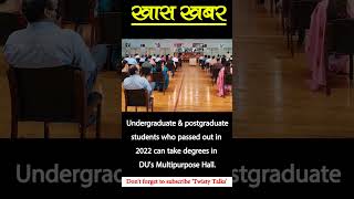 Degree Fair at School of Open Learning, DU on 3 and 4 June,2023 for UG and PG #degree #soldegree