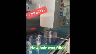 #gienicos how hair wax filled