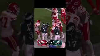 Kadarius Toney Huge Punt Return #shorts #superbowl #nfl #flyeaglesfly