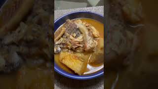 Fish and yam Pepper soup 🔥💕 #viral #shortvideos #shorts #trend