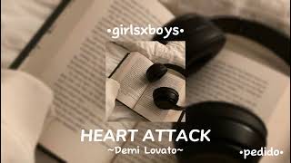 HEART ATTACK // Demi Lovato // speed up 🍰🧴 (pedido)